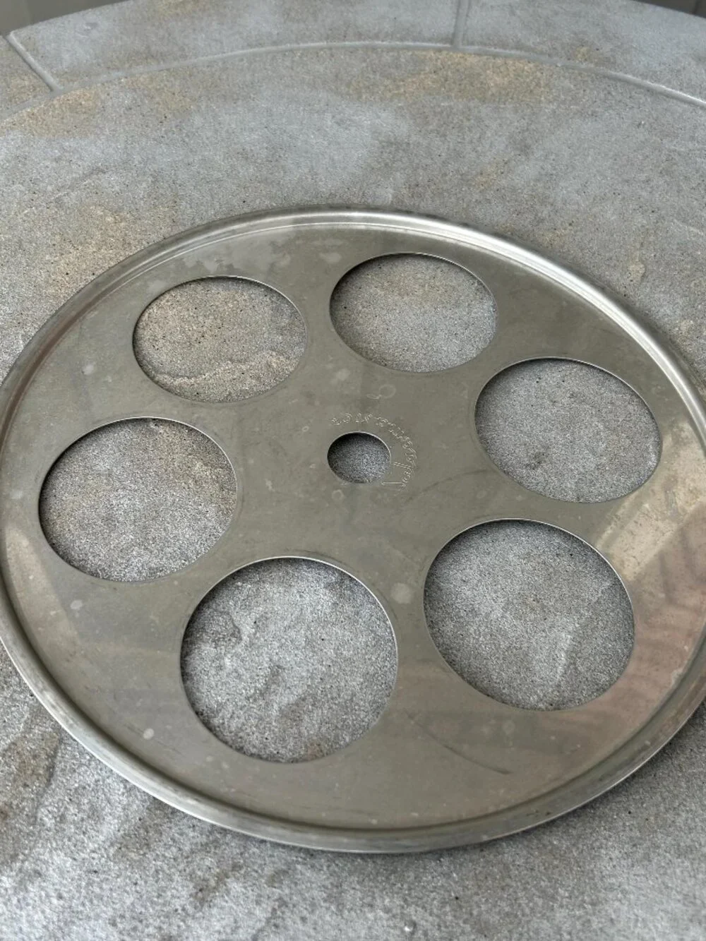 Vintage Saladmaster Egg Poacher Insert with 6 Cups 10 3/8”